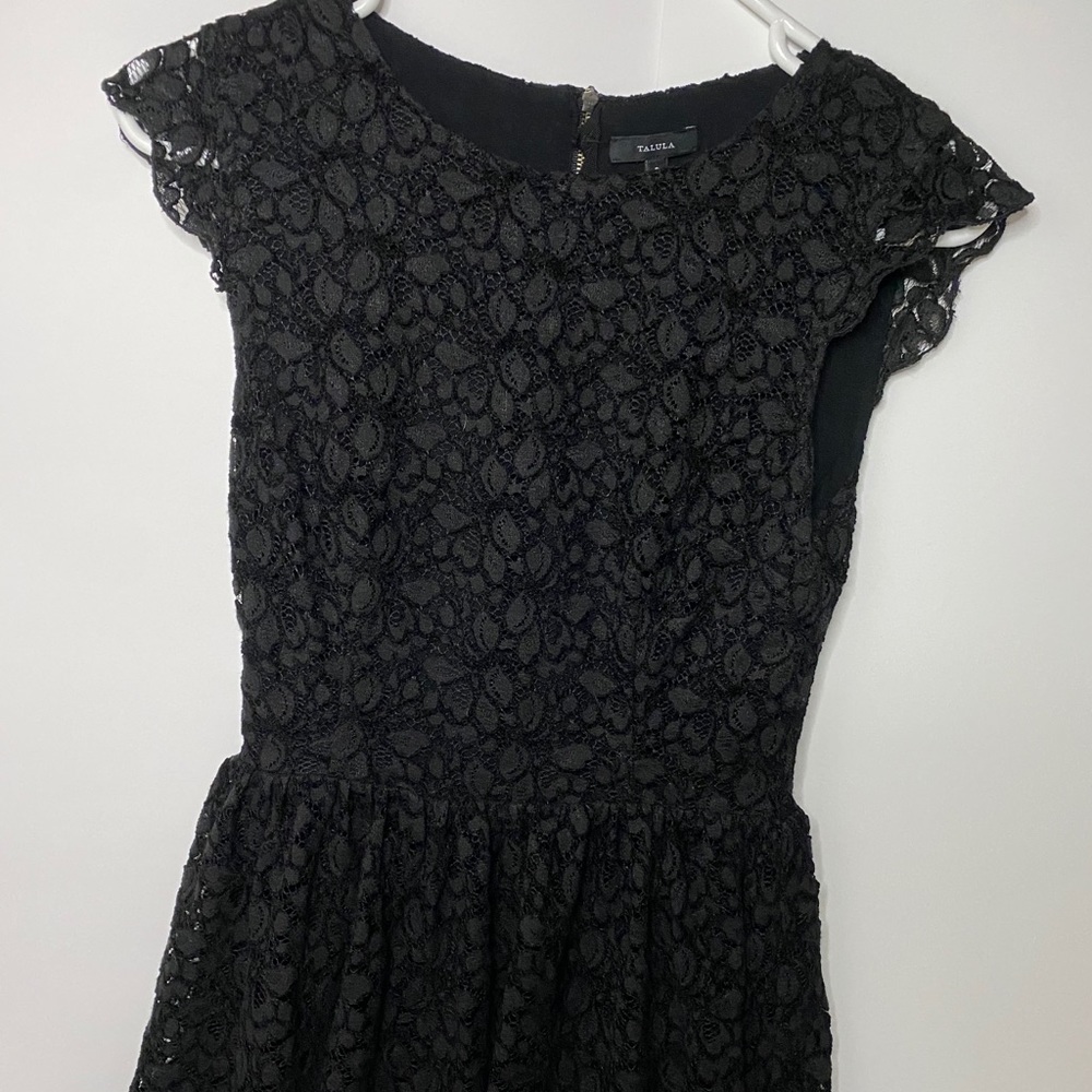Talula black lace dress